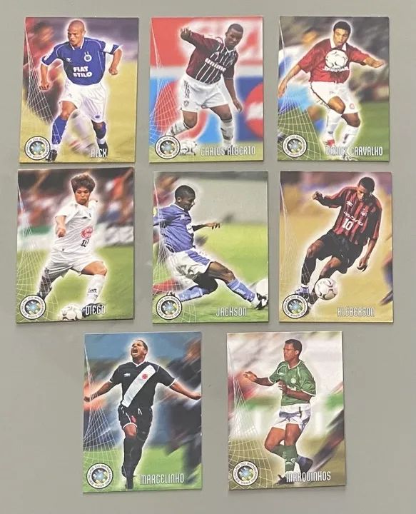 Panini Estrelas do Brasileirão 2003 Completa + Caixa Original - Foto 3