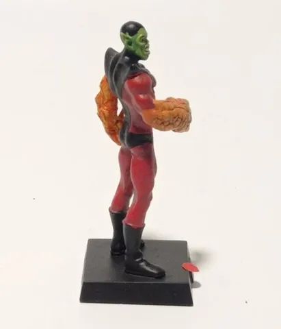 Miniatura Super Skrull Marvel Eaglemoss (caixa) - Foto 3