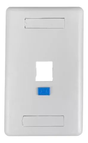 ESPELHO 4X2 COM 01 PORTA RJ45 BRANCO