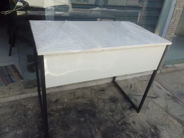 Mesa tipo industrial happy light escritório  - Foto 6