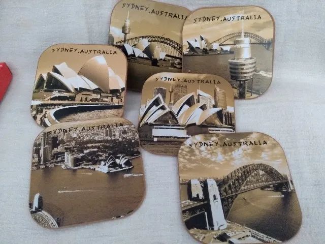 Kit de Porta Copos - Sydney Austrália - Foto 4