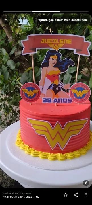 Bolo de aniversário chantininho e kit festa  - Foto 3