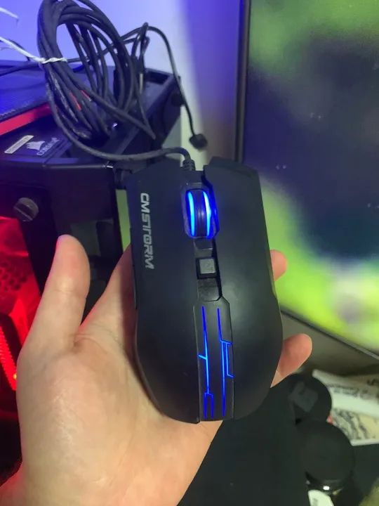 Mouse Gamer Cooler Master Devastator Rgb BLUE Preto