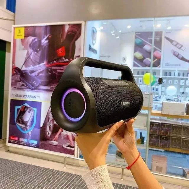 Alto-falante Bluetooth portátil Tronsmart Bang Mini com fio de 50w, cor: cinza, cinza, 110 - Foto 2