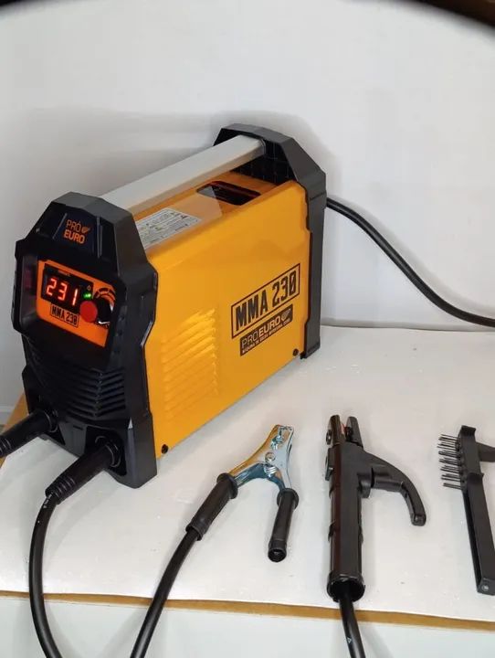 Maquina de solda 230a solda ferro alumínio e inox e tig 