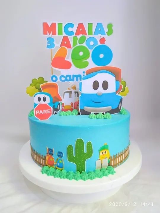 Bolo de aniversário chantininho e kit festa  - Foto 2