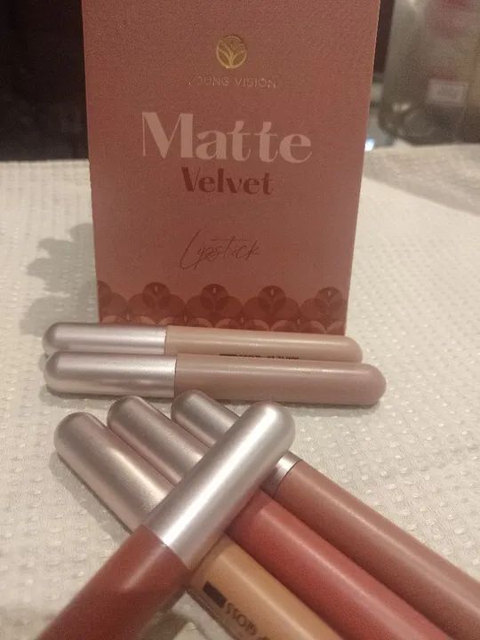 Batom Matte Young Vision - 6 cores.Conjunto - Foto 3