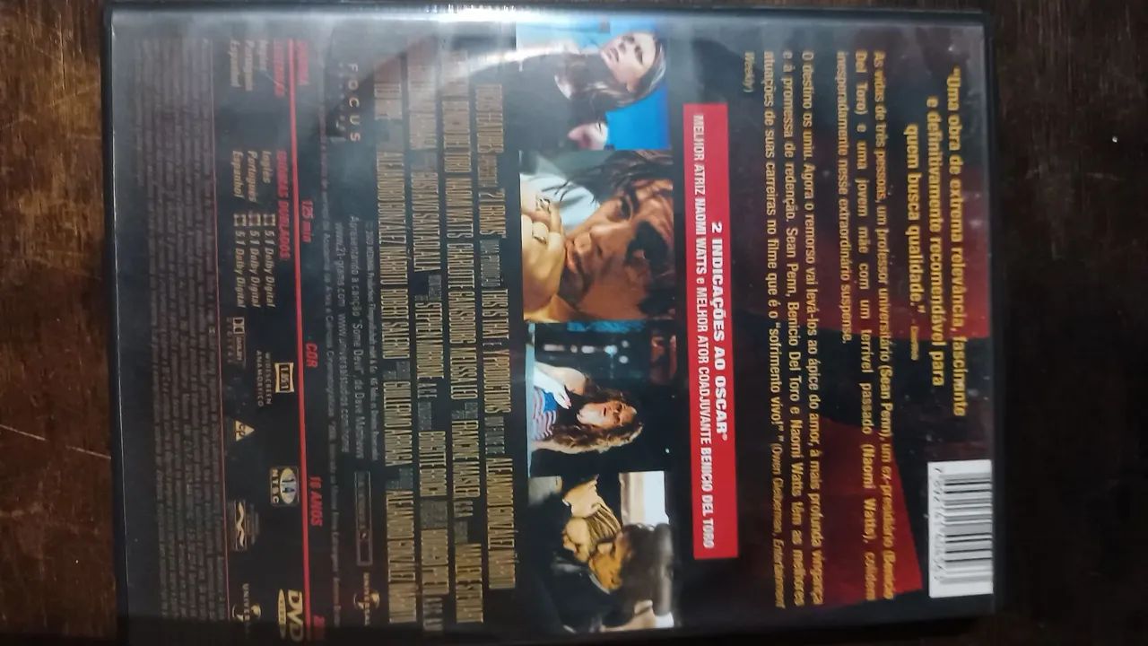 21 gramas filme dvd  - Foto 2