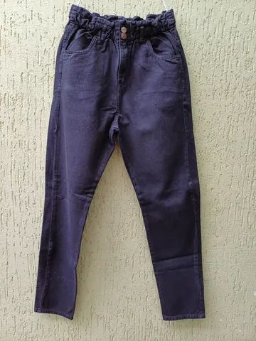 Kit duas Calças Mom Jeans 1 calça Clochard