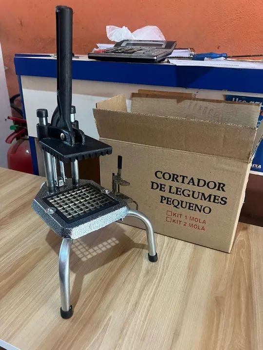 CORTADOR DE BATATA NOVO <br>?QUERO 85,00 <br>?ANUNCIAR 95,00 - Foto 5