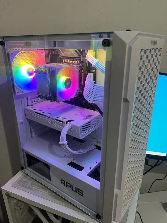 Pc Gamer Branco / Roda tudo! - Foto 4