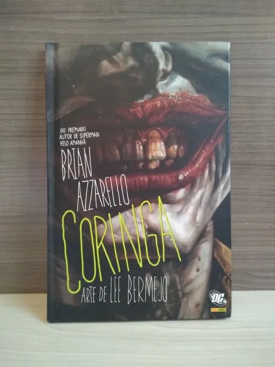Livro Quadrinhos Coringa Capa Dura Deluxe Novo
