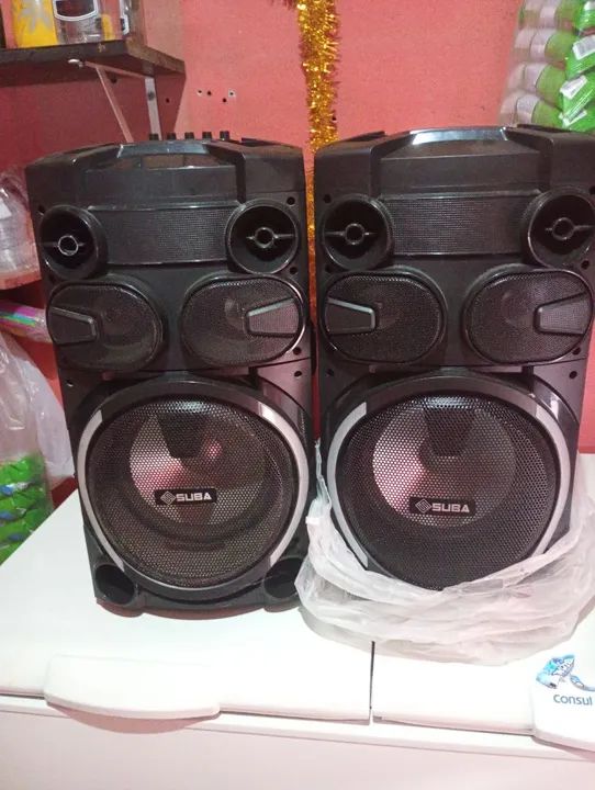 Caixa de Som Bluetooth Portátil Suba - Som de Alta Qualidade!