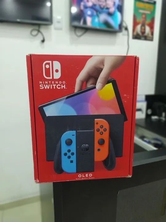 Nintendo Switch Oled - aceito seu usado -
