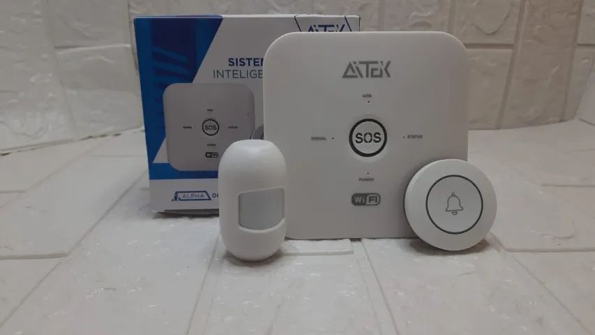 Sistema De Alarme Inteligente Wireless 5v150ma Alpha-000 Ait - Foto 2