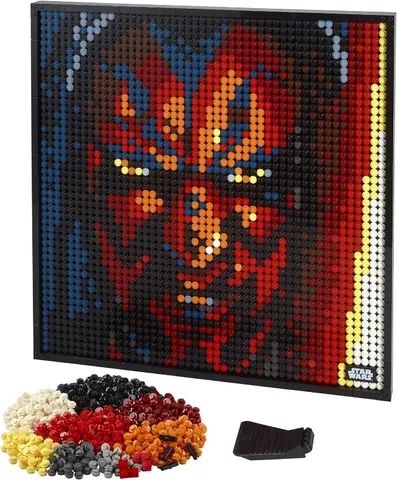 Lego Art 31200 3/1 Star Wars Sith Darth Vader Maul Kylo 3406 peças - Foto 2
