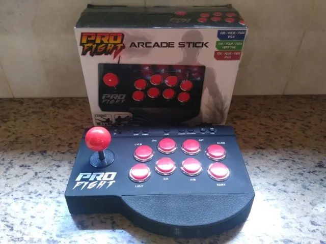 Controlador de Jogo Arcade Stick Pro Figh