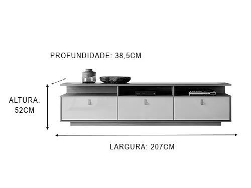 Rack Para TVs Marrocos a866 - Foto 3
