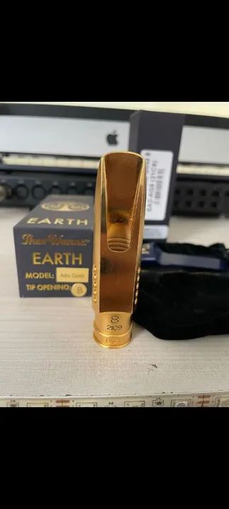 Boquilha para Sax Alto Theo Wanne Earth 8 Sax Alto - Foto 4