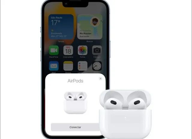 AirPods 3° geração Novo Lacrado, Original Apple - Foto 5