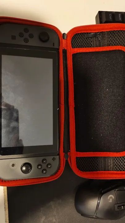 Nintendo switch v1 400gb ,Case e base station - Foto 4