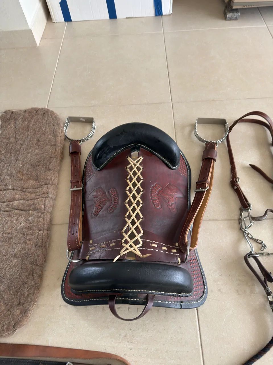 Sela completa cavalo  - Foto 5