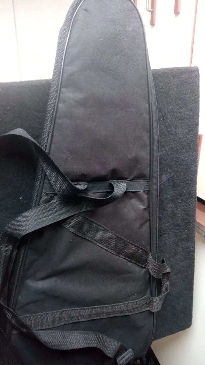Bag (capa) para guitarra, vendo ou troco - Foto 5