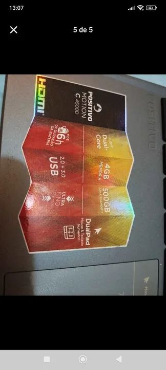 Notebook Positivo  - Foto 5