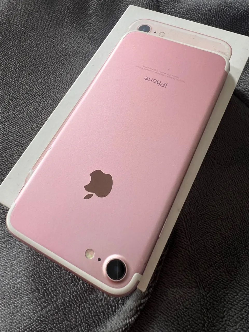 Carcaça iPhone 7 Rosa - Peça Original