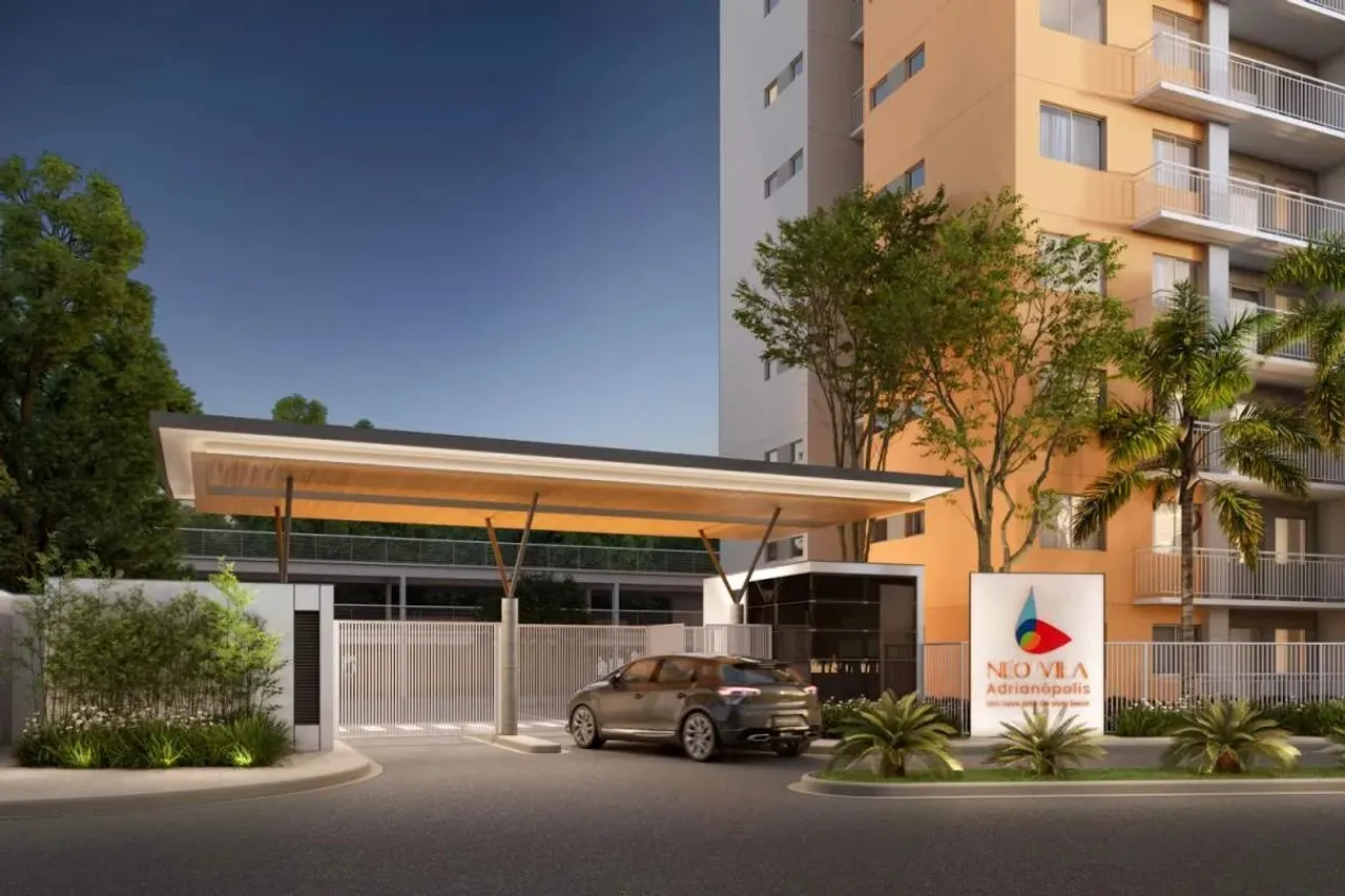 Neo Vila Adrianópolis | Apartamentos modernos de 53.69m² e 66.67m² com suíte