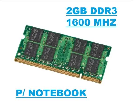 Memoria Ddr3 2gb 1600 Mhz P/ Notebook