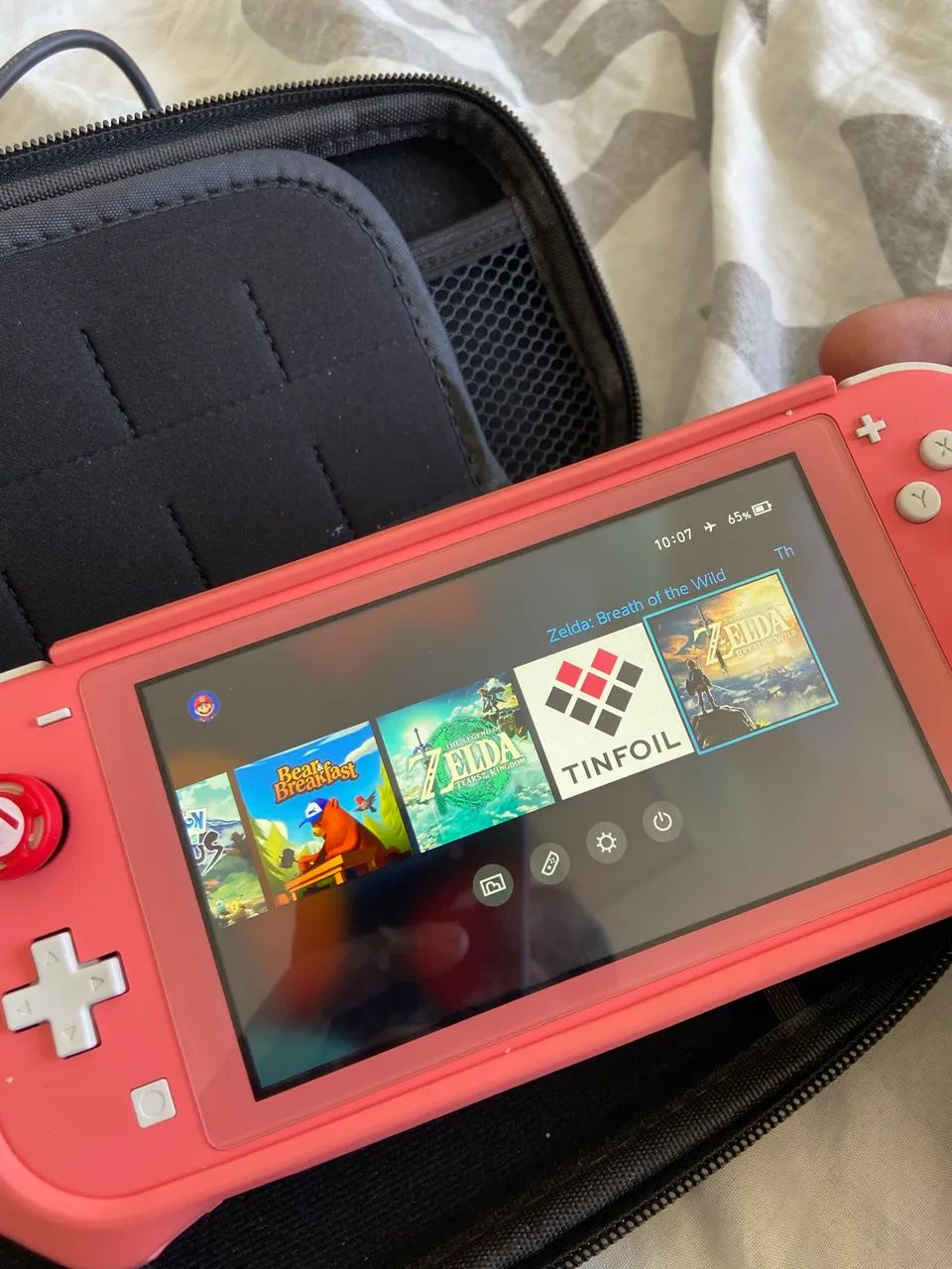 Nintendo switch lite desbloqueado edição limitada anima