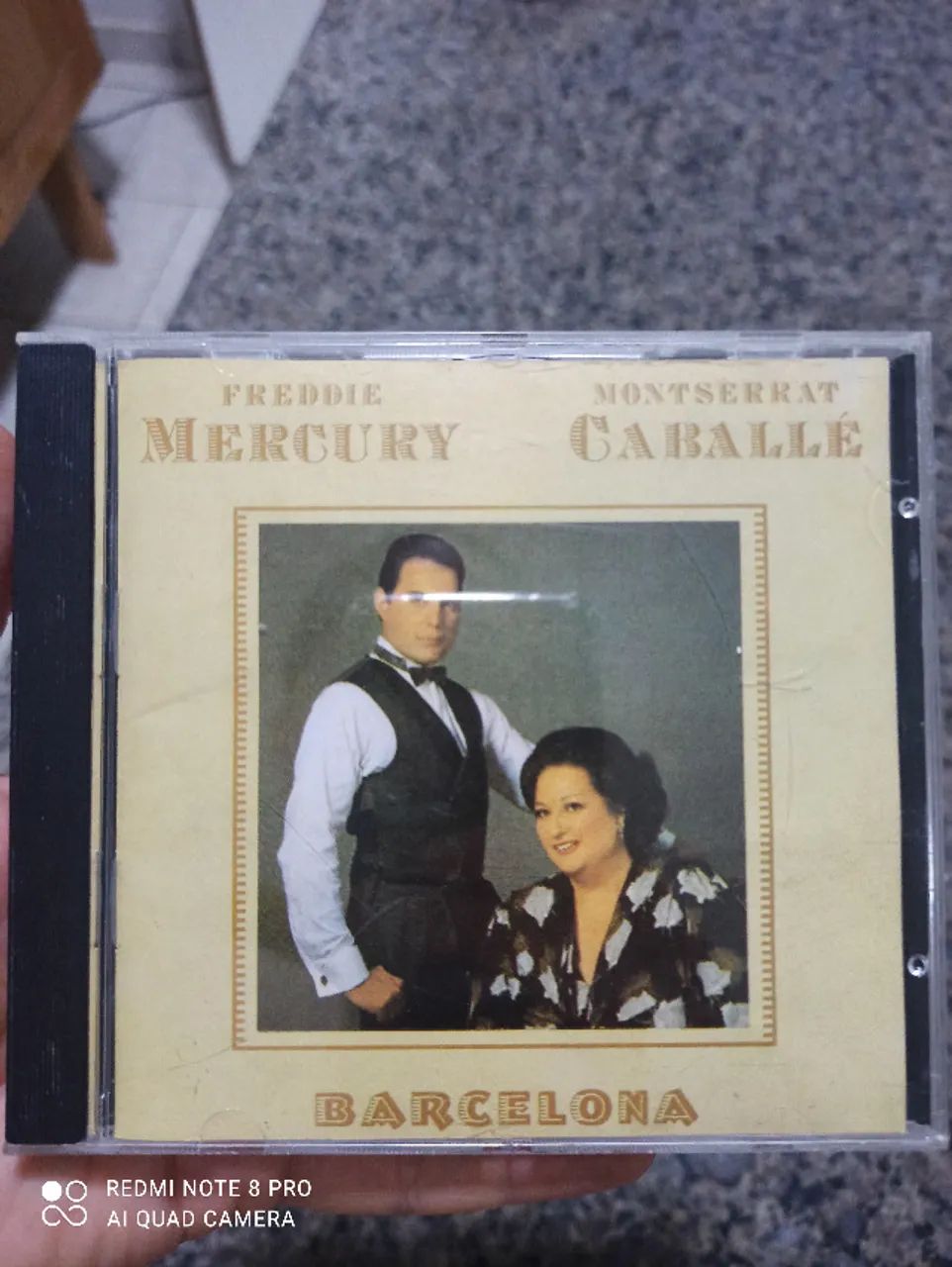 ( CD original ) Barcelona -  Fredie Mercury & Montserrat Caballé