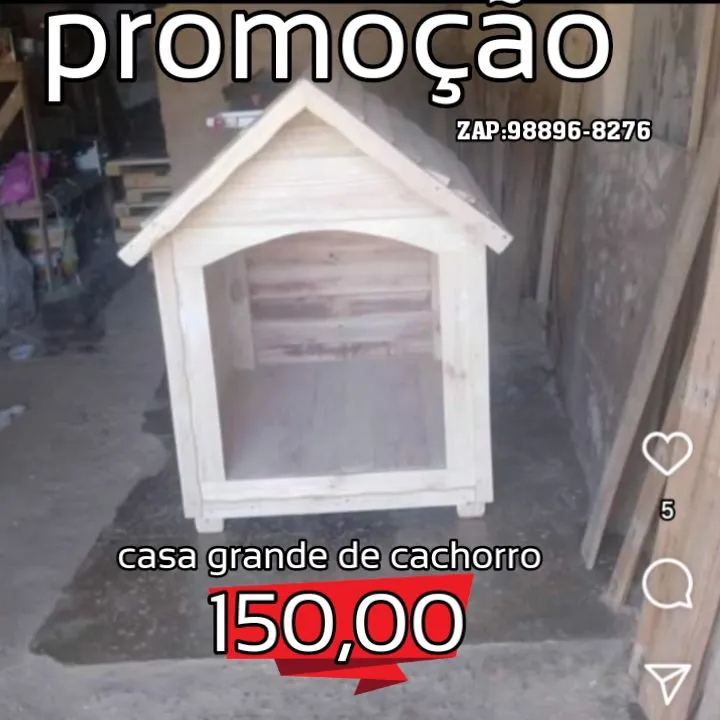 Casinha de cachorro grande em promoção!
