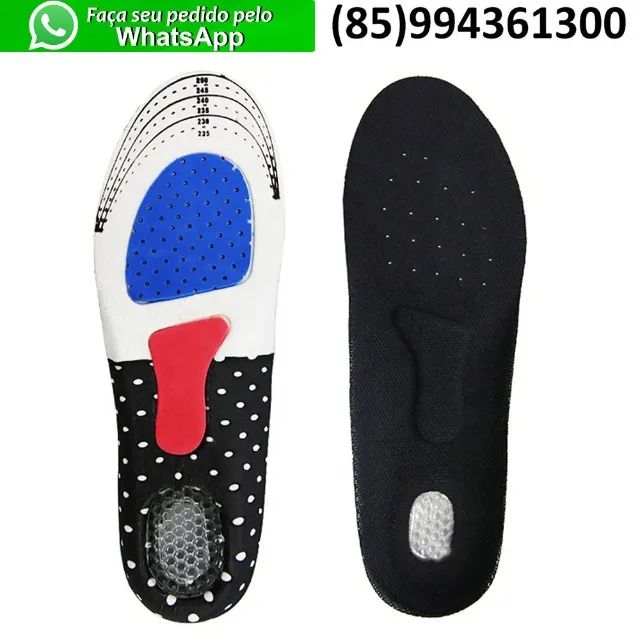 Palmilha Gel de Silicone Anti Impacto