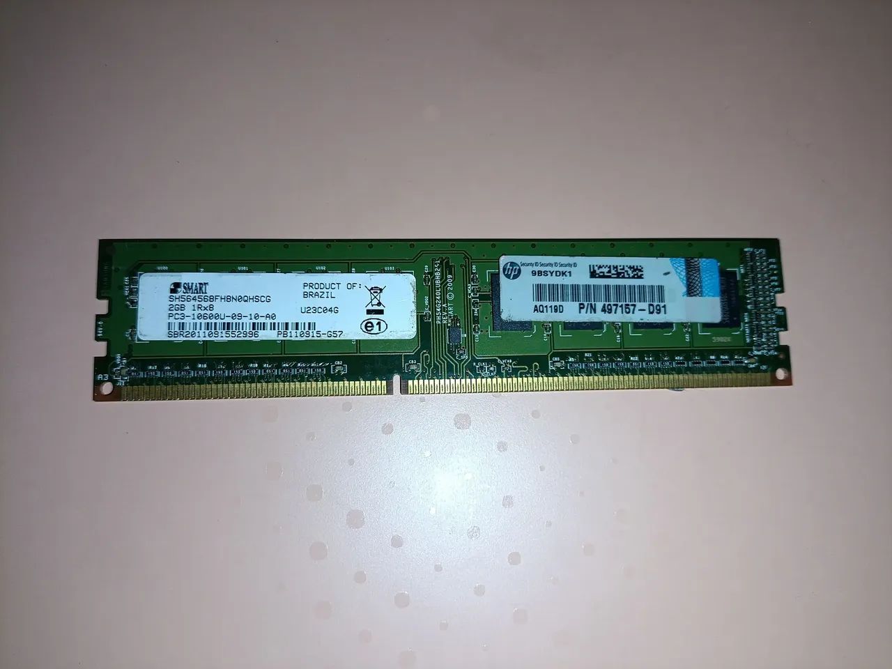 Memória RAM Smart 2GB DDR3