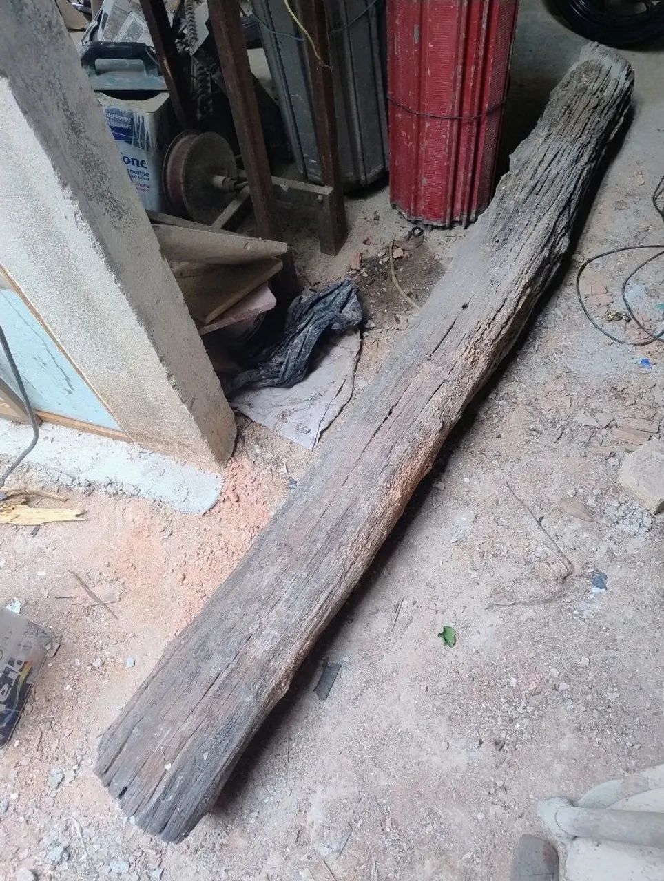 tora de madeira para decoração