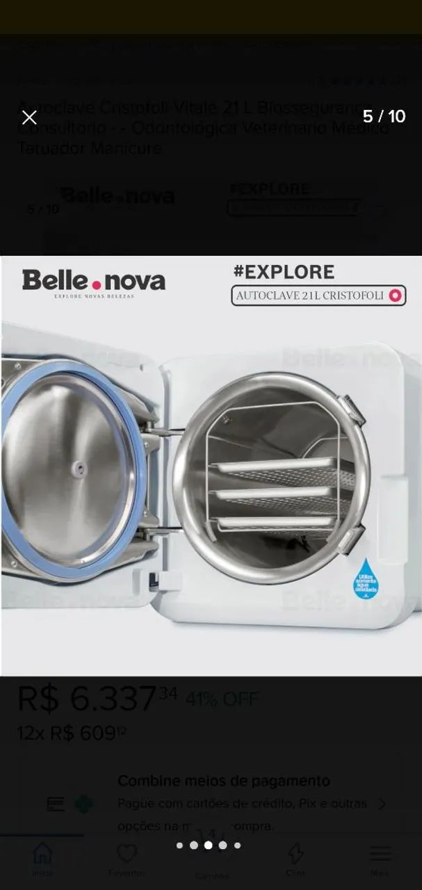 Autoclave 21l nova - Foto 3