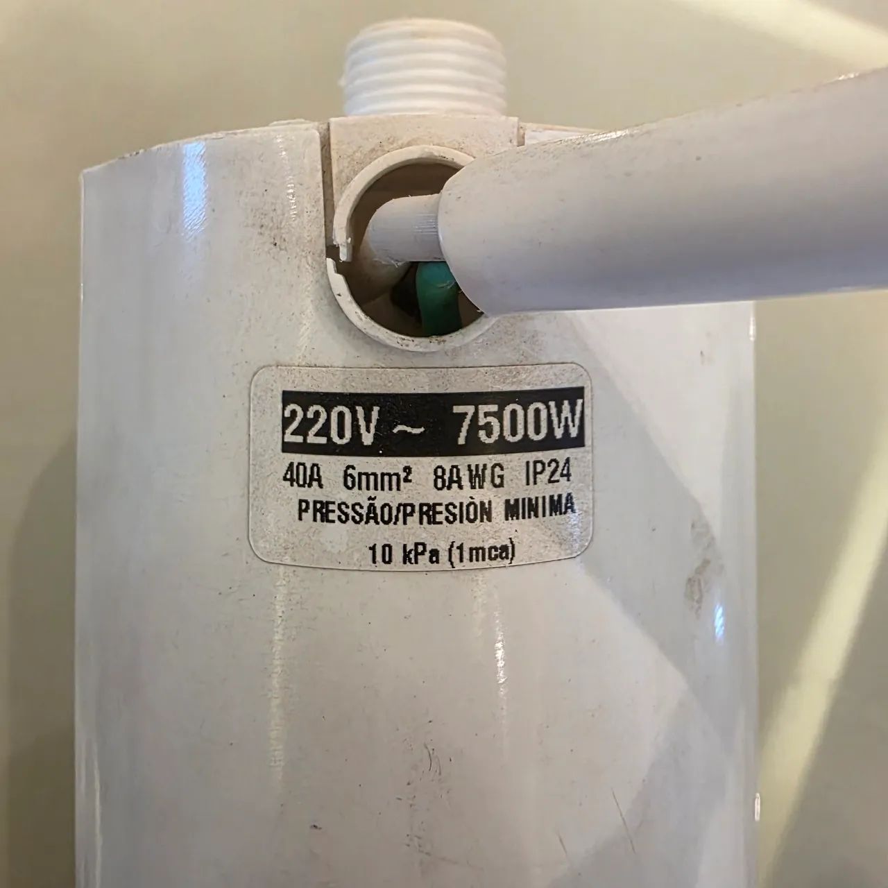 CHUVEIRO LORENZETTI ADVANCED 7500W - MULTITEMPERATURAS - FUNCIONANDO PERFEITO! - Foto 3