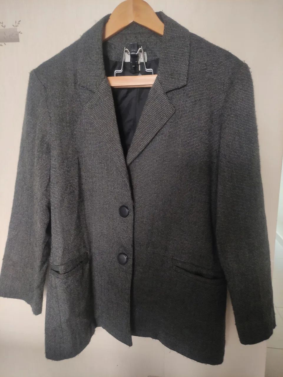 Blazer cinza clássico