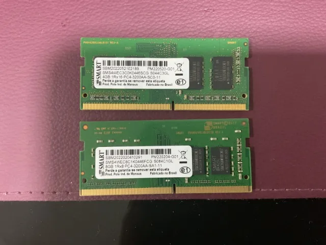 memoria ram notebook ddr4