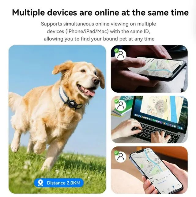 Rastreador Hoco para iPhone SmartTag Localizador - Foto 4