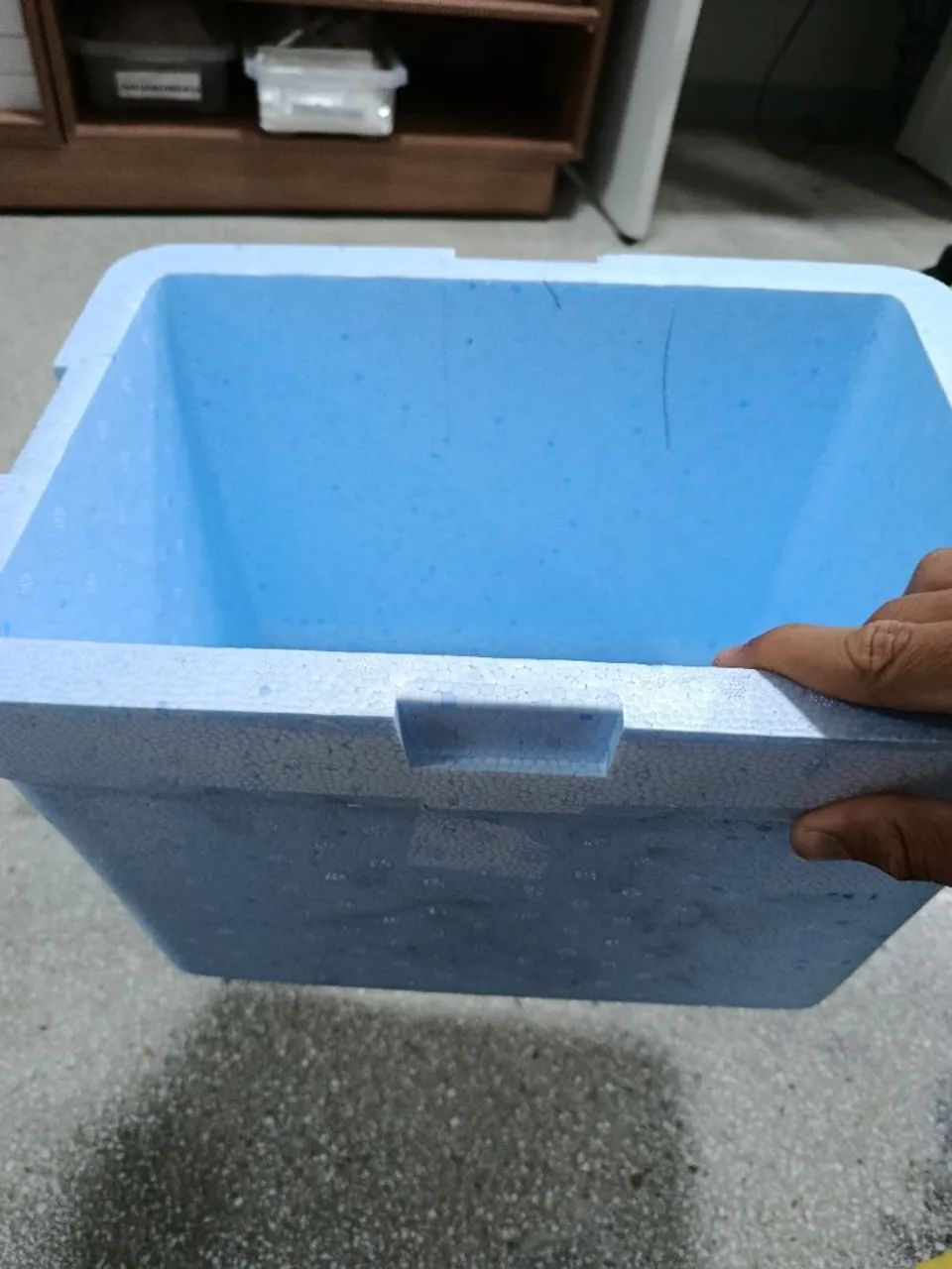 Caixa de isopor no preço, 13 litros marca boa  - Foto 4