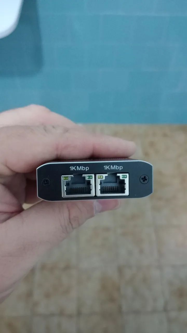 Splitter Divisor 1x2 Gigabit Ethernet 1000Mbps - Foto 3