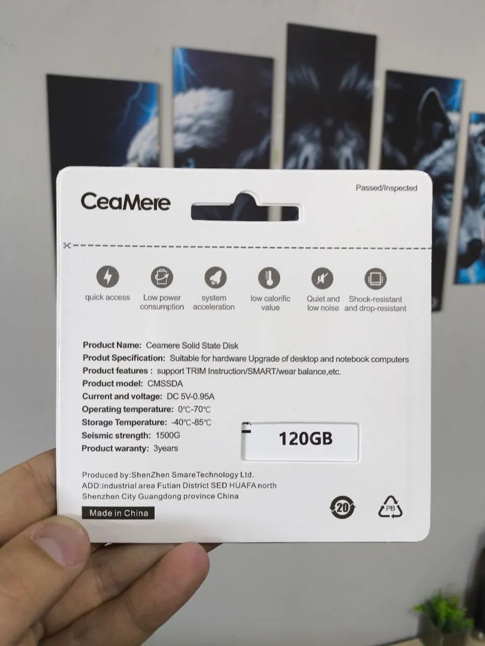 SSD SATA 120gb até 1tb (Pc, notebook e vídeos games)- Anápolis  - Foto 3