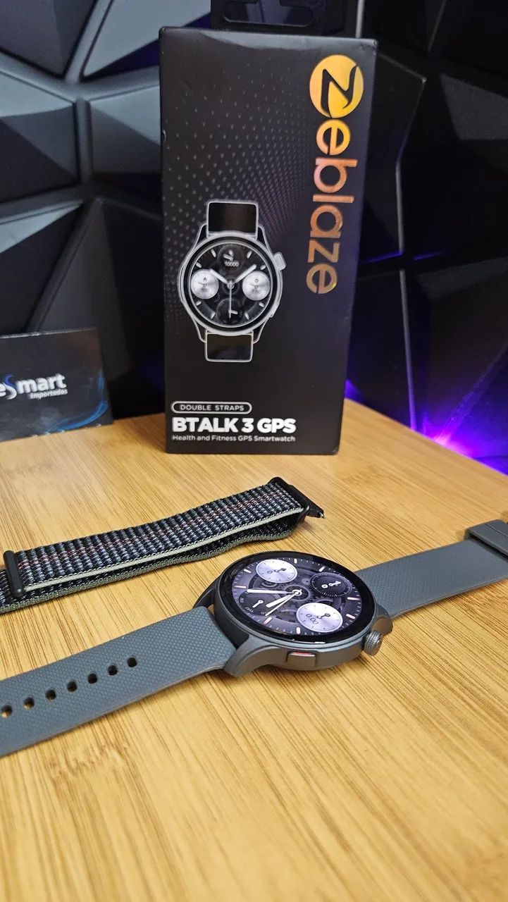 Smartwatch Zeblaze Btalk 3 GPS Original com garantia(Novo) - Foto 3