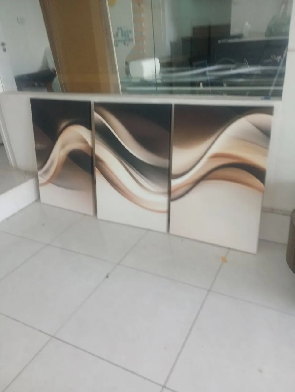 Conjunto de 3 quadros