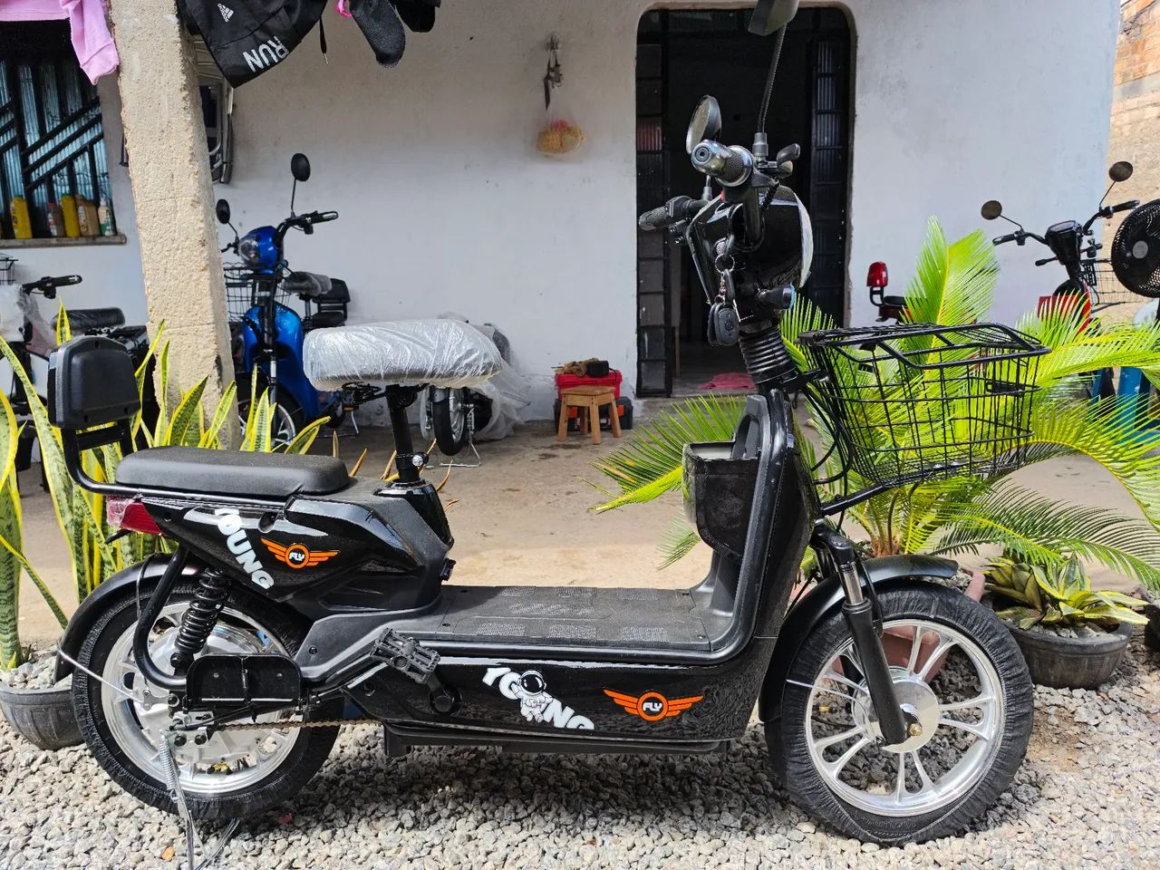 Bicicleta elétrica 500 watts de potência aro 16 2.250 - Foto 5