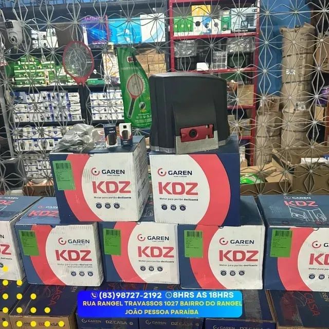 Motor para portão Garen kdz 400kg speed rápido e com instalação grátis