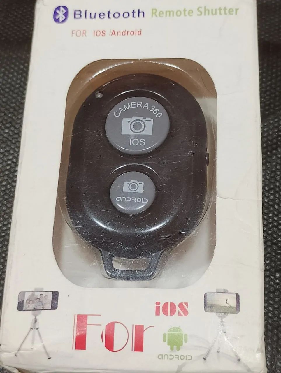 Controle Remoto Bluetooth para Câmera de Celular